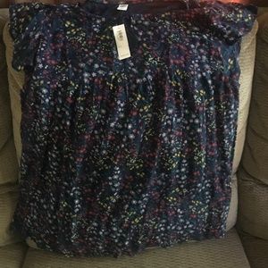 Old Navy Floral short sleeve top